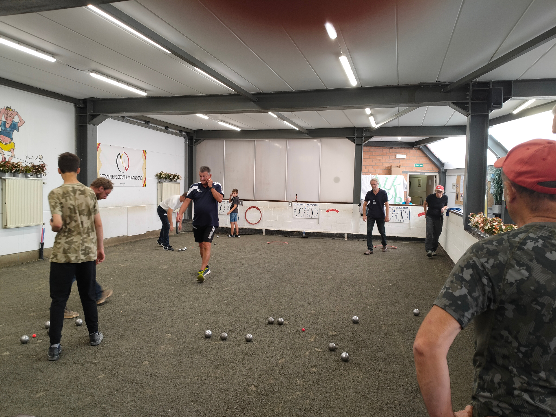 Ons petanque-lokaal in Turnhout